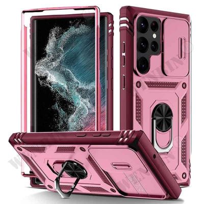 coque samsung de couleur rose bord différent Posecam