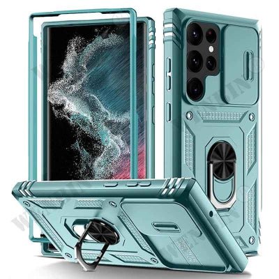 coque samsung de couleur verte bord différent Posecam
