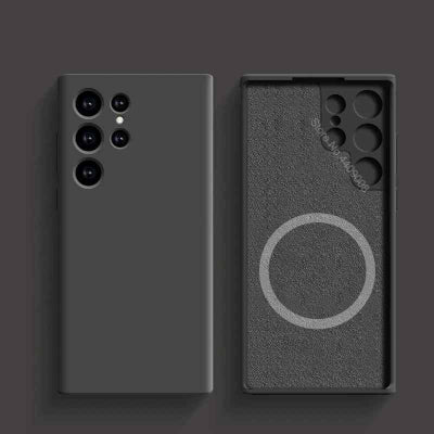 coque samsung s22 de couleur noir CARRESILI