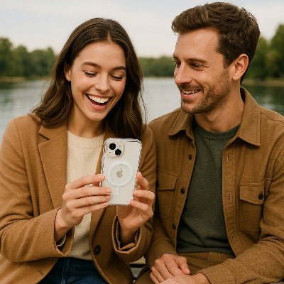 coque transparente cadeau recu elle de son ami Transpa