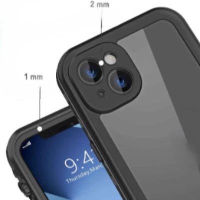 coque transparente de face et de dos Etancheau