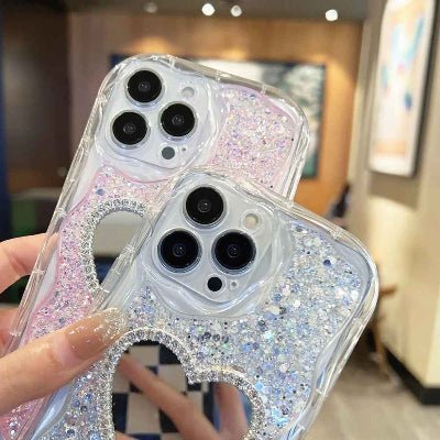coque transparente iphone 13 deux en un Coeurtranspa