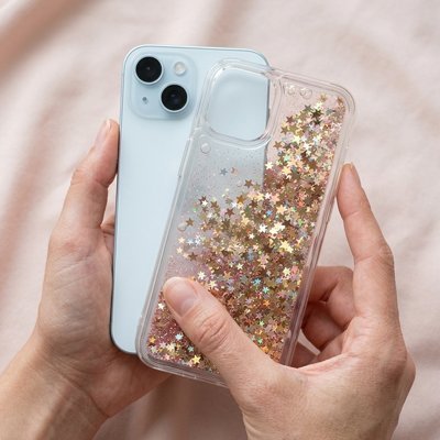 Coque transpartente iphone 13
 total transparence vue près du téléphone Etoildorée