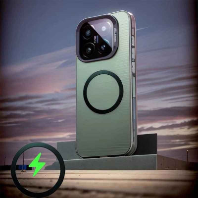 coque xiaomi 14 T pro de couleur verte Xiacharge