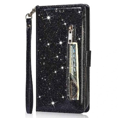 coque xiaomi 14 t version en noir Pailleclair