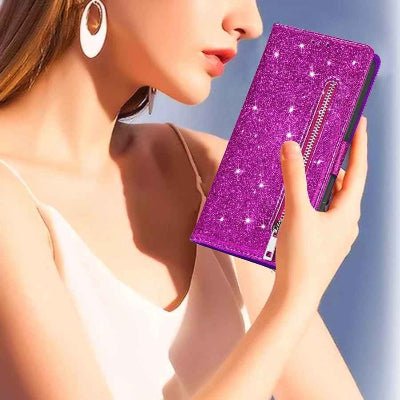 coque xiaomi 14 t version en violet et femme Pailleclair