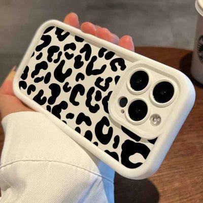 coque xiaomi redmi note 13 pro fond beige dessins noirs Leosili