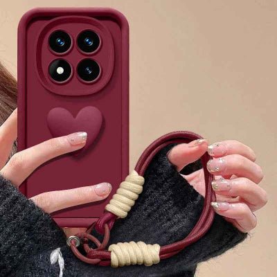 coque xiaomi redmi note couleur pourpre tenue en main Keur