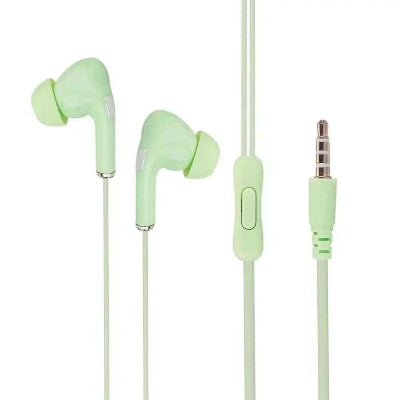 ecouteur filaire en vert clair Ecoutmobile