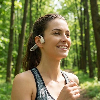 ecouteur piscine dame faisant son jogging Specialson