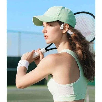 ecouteur piscine jeune fille tennis Conducpiscine
