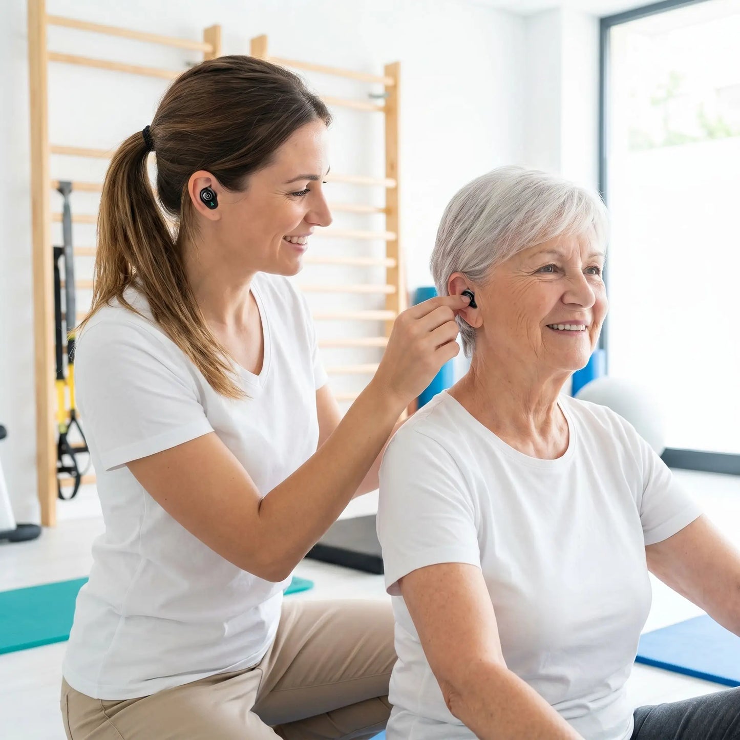 écouteurs bluetooth salle gym Discret