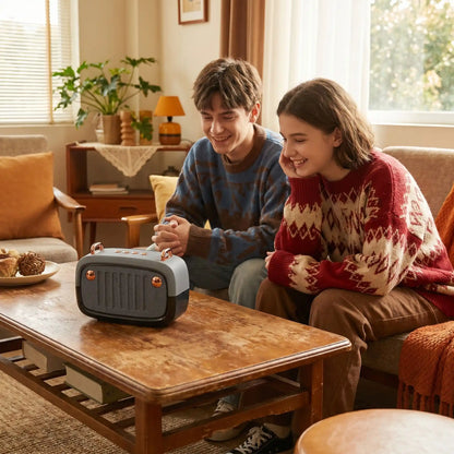 haut parleur année vintage adolescents VintageBTSpeaker