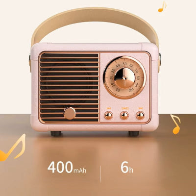 haut parleur avec son super VintageBTSpeaker