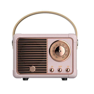 haut parleur modèle rose VintageBTSpeaker