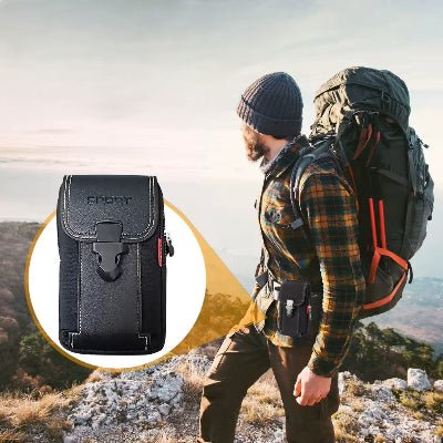 pochette pour téléphone montagnard en montagne Ceinture