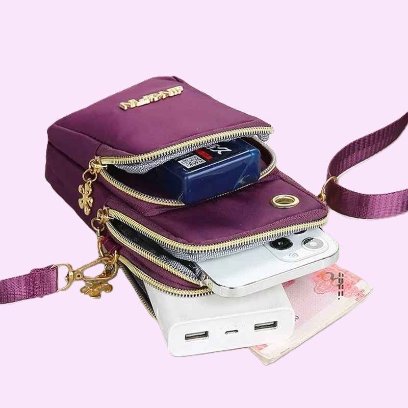 pochette telephone capacite max shopping Decontract
