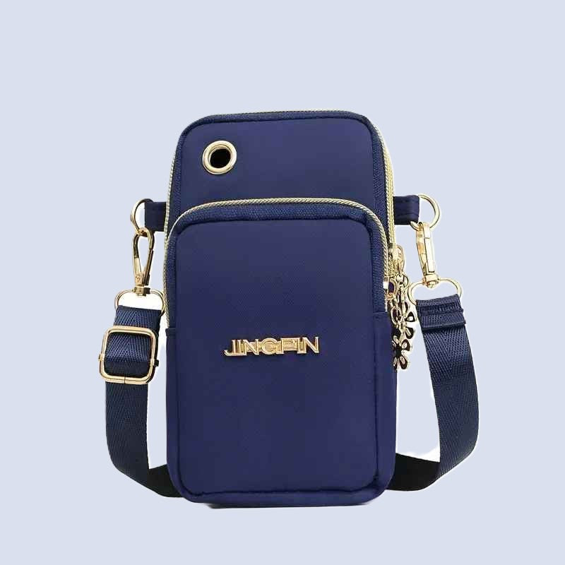 pochette telephone couleur bleu Decontract