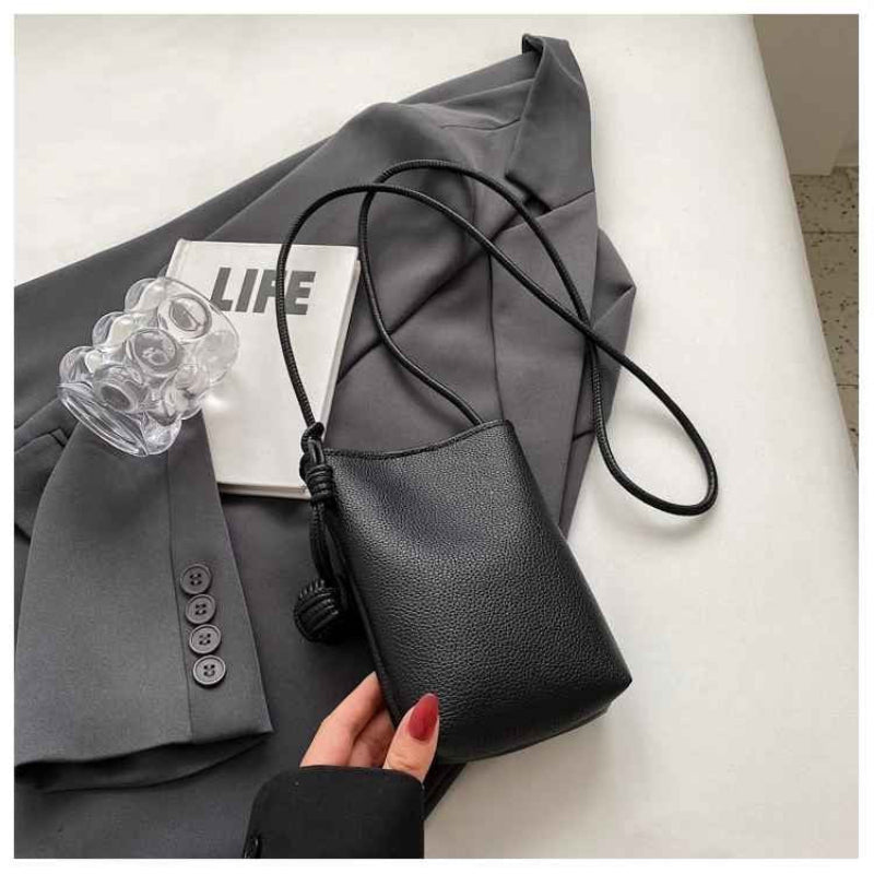 pochette telephone couleur noir Bandousimple