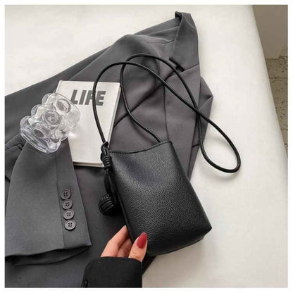 pochette telephone couleur noir Bandousimple
