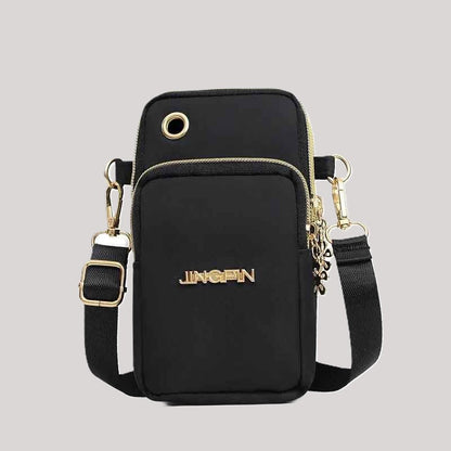 pochette telephone couleur noir Decontract