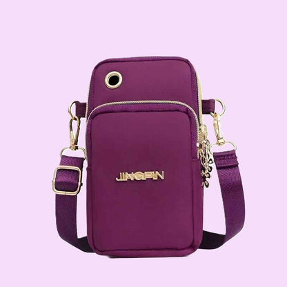 pochette telephone couleur pourpre Decontract