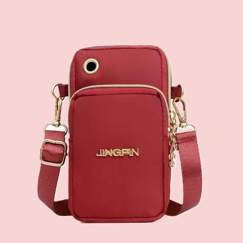 pochette telephone couleur rouge Decontract