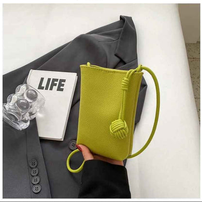 pochette telephone couleur vert Bandousimple