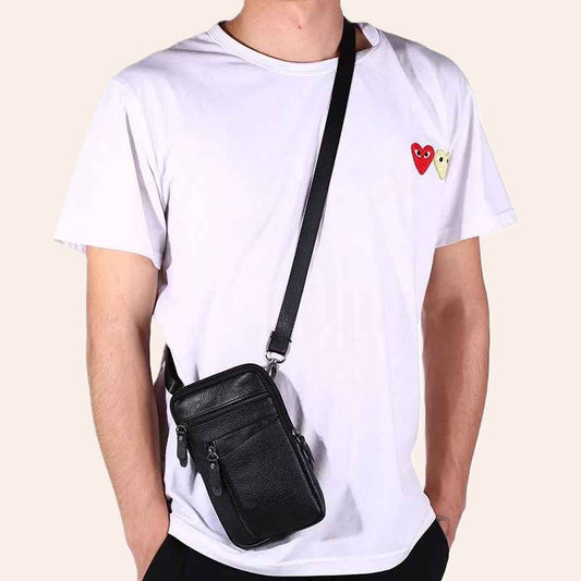 pochette telephone cuir en bandouliere Cuirhom