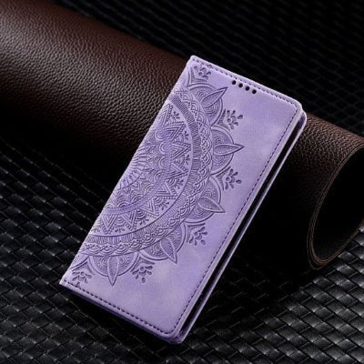 pochette téléphone mauve Stylmanda