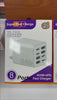Chargeur téléphone video Huitports 
