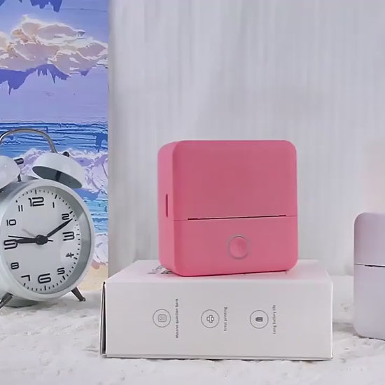 "Démonstration de l'imprimante thermique portable Imprimthermic™ - impression depuis smartphone"