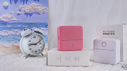 "Démonstration de l'imprimante thermique portable Imprimthermic™ - impression depuis smartphone"