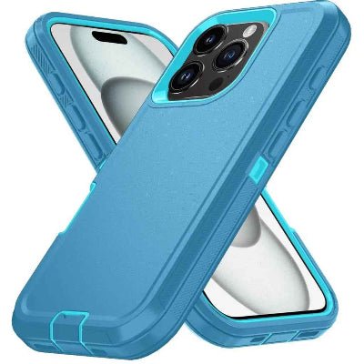 protection iphone 13 couleur bleu-clair bord autre bleu Armure