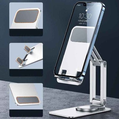 support bureau téléphone quatre vues différentes Burometal