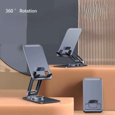 support bureau téléphone trois positions Burometal