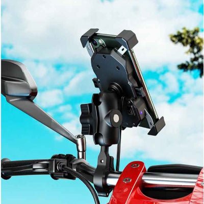support de téléphone pour moto avec ciel bleu lamélioré