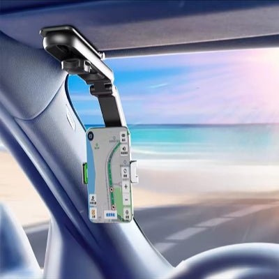 support de telephone voiture vue nette