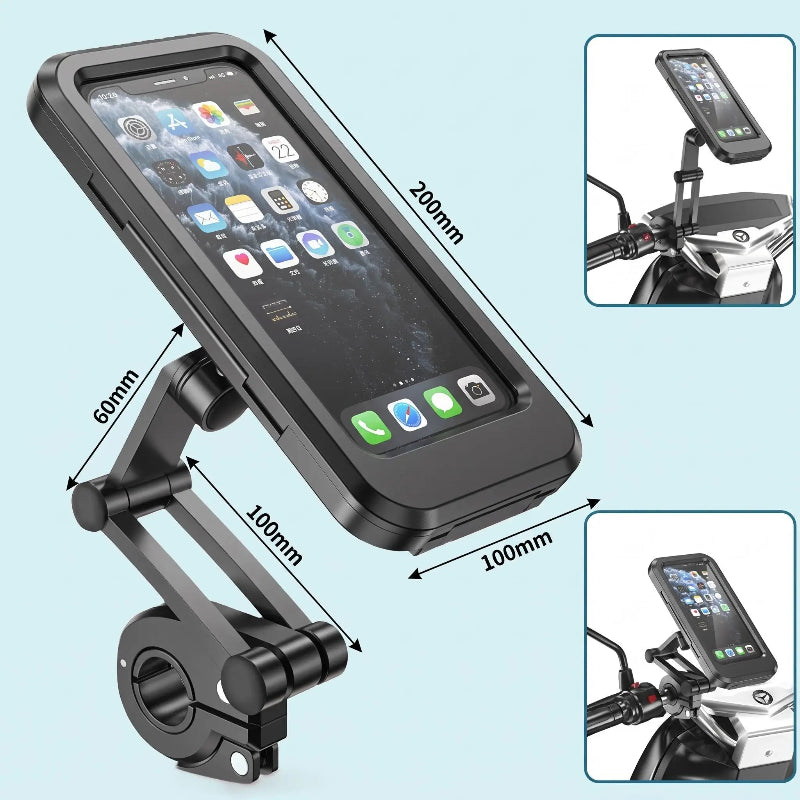 support telephone moto avec bonnes dimensions Protectactil