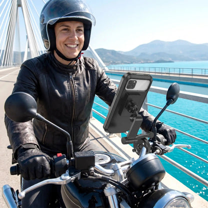 support telephone moto homme balade moto Protectactil