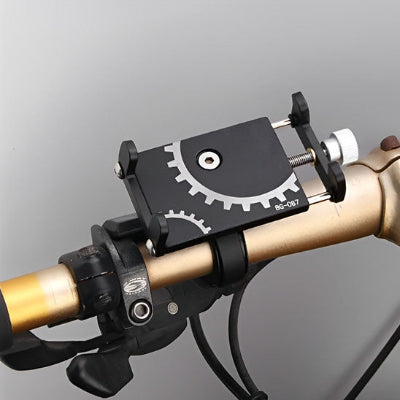 support telephone velo sur guidon principal alliagealu