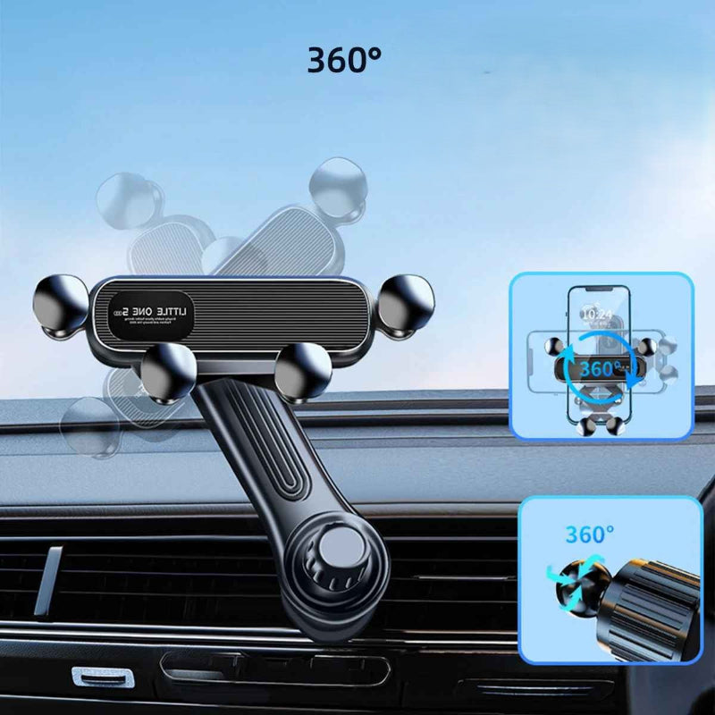 support telephone voiture rotation 360 degrés Quatrangle