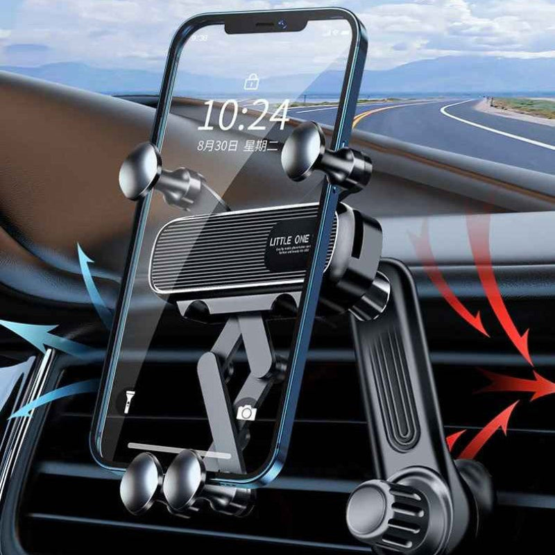 support telephone voiture ventilation sans problème Quatrangle