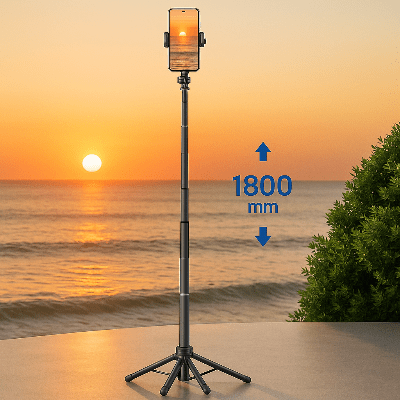 trépied pour smartphone couché de soleil Ultrastable