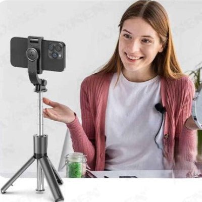 trépied téléphone fille en visio Légerself